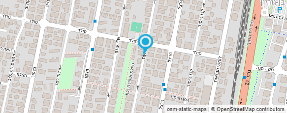 מפת הגעה אל גן ארבל