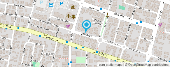 מפת הגעה אל גן רותם