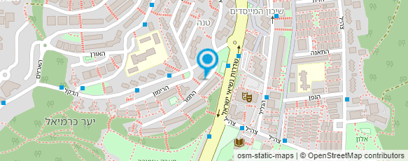 מפת הגעה אל גן תמר