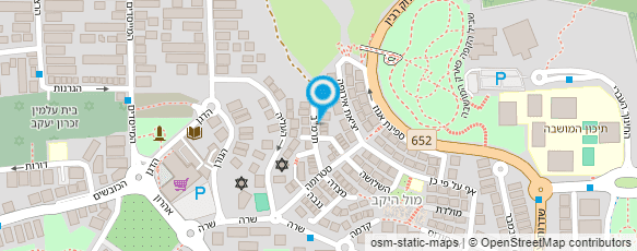 מפת הגעה אל גן יובל