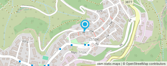 מפת הגעה אל הבקתה בהר