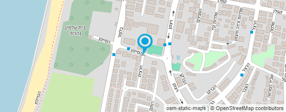 מפת הגעה אל גן הסיפן