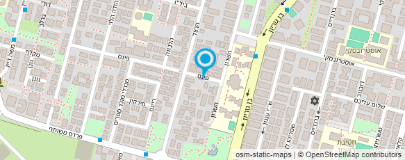 מפת הגעה אל גן תלמים