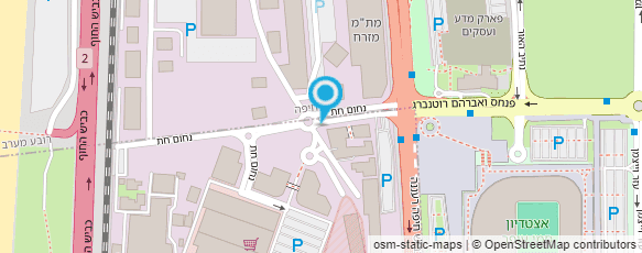 מפת הגעה אל שופרסל פלוס