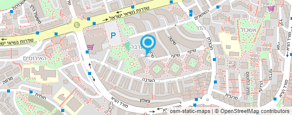 מפת הגעה אל גן שיזף