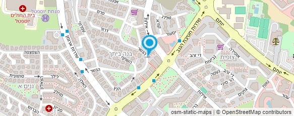 מפת הגעה אל וילה רשל