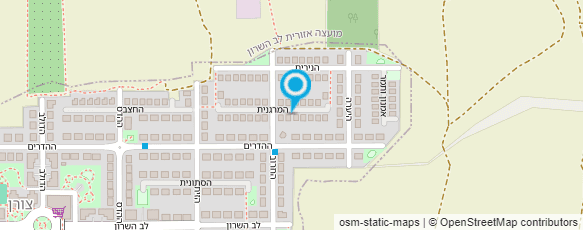 מפת הגעה אל רביד דגלים לרכב