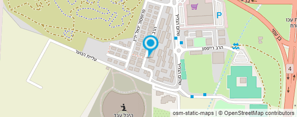 מפת הגעה אל גן התמרים