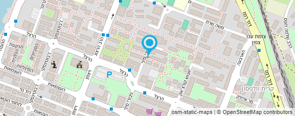 מפת הגעה אל גן חוחית