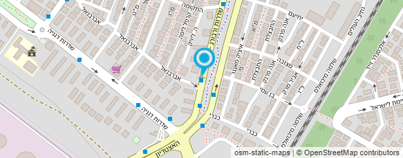 מפת הגעה אל לשכת הרווחה