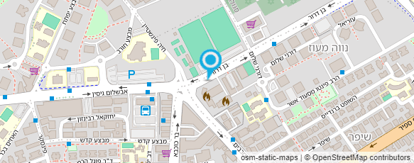 מפת הגעה אל מועדון כדורגל-מכבי פ"ת