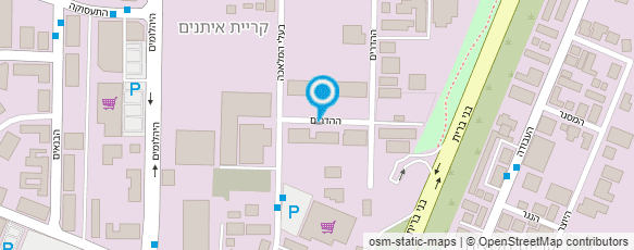 מפת הגעה אל מצות אירנשטיין-מרכז מבקרים