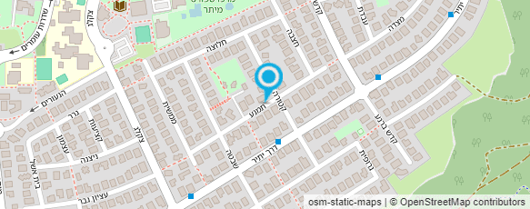 מפת הגעה אל גלריה על הגבעה