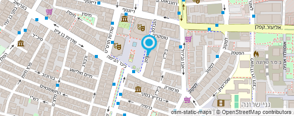 מפת הגעה אל עו"ד דיסקין טל