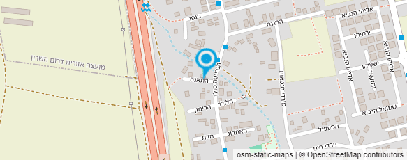 מפת הגעה אל הדס- ריפוי טבעי