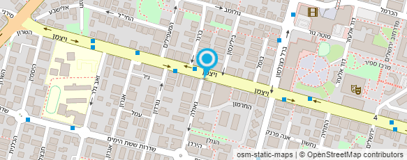 מפת הגעה אל הרכבות אור עב' אלומיניום