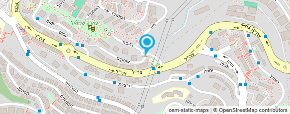 מפת הגעה אל אבי נטקר