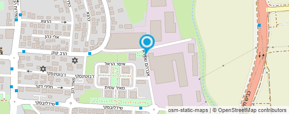 מפת הגעה אל סטודיו ברגר