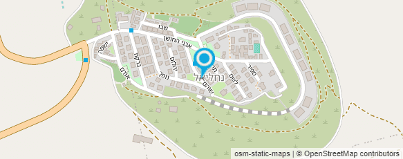 מפת הגעה אל נוי - הקמת גינות ופיתוח