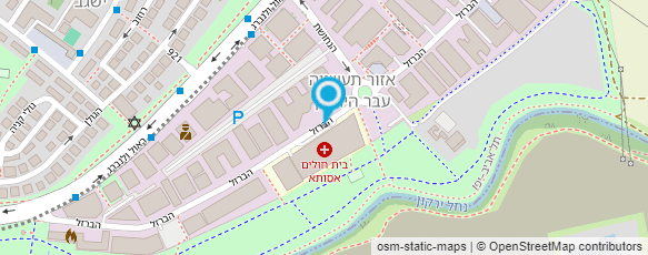 מפת הגעה אל אורומדיק - מרפאת אורולוגים מומחים