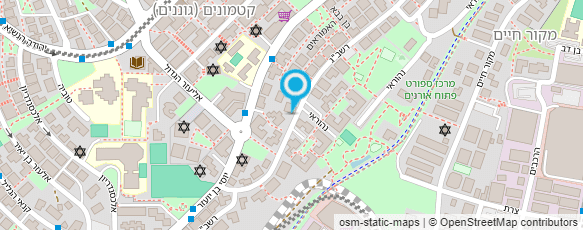 מפת הגעה אל שבילים לחוויה-תמי צדוק