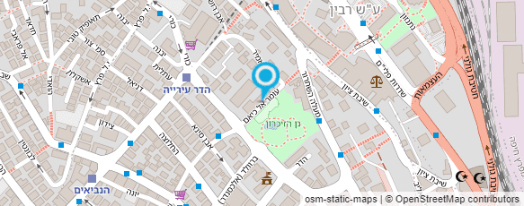 מפת הגעה אל לשכת גיוס חיפה