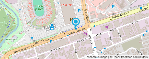 מפת הגעה אל FLY FOOT מפת הגעה אל FLY FOOT