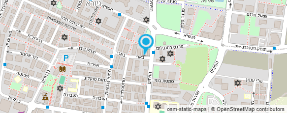 מפת הגעה אל שחף - שרותי חינוך פרטניים