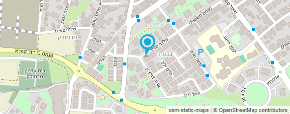 מפת הגעה אל מיכל מגן-קריינות