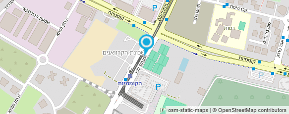 מפת הגעה אל מועדון הטניס