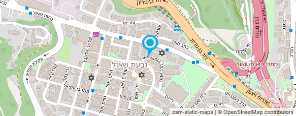 מפת הגעה אל גמ"ח אבלות משניות ליארצייט