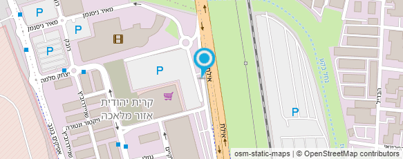 מפת הגעה אל שופרסל פלוס