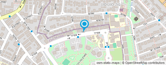 מפת הגעה אל הגן של זמירה