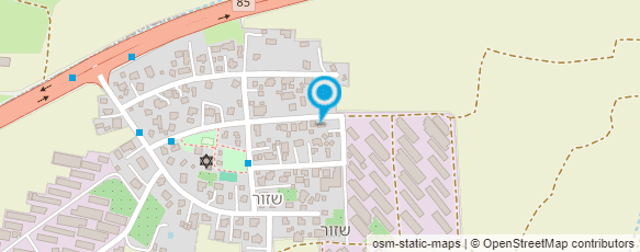 מפת הגעה אל קסם בגליל