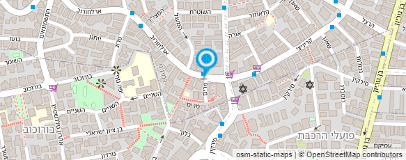 מפת הגעה אל דנה מנצור