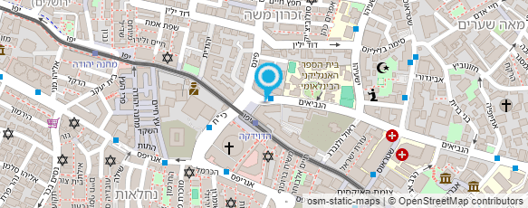 מפת הגעה אל אכסניית אברהם