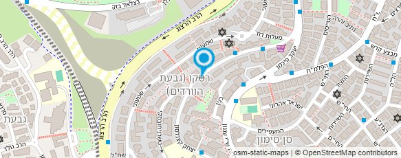 מפת הגעה אל משפחתון חנה