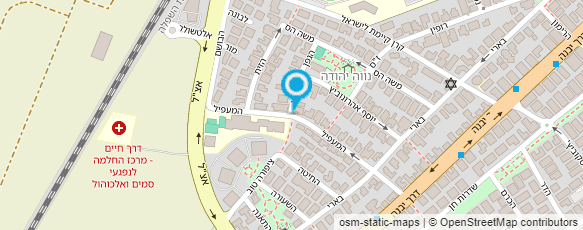 מפת הגעה אל רוט אדית הכנה ללידה