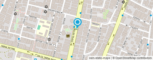 מפת הגעה אל שיאצו  שרונה