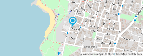 מפת הגעה אל מסעדת הזקן והים