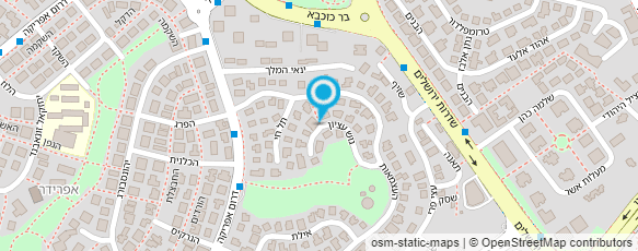 מפת הגעה אל ארדן יהודית מורה מוסמכת