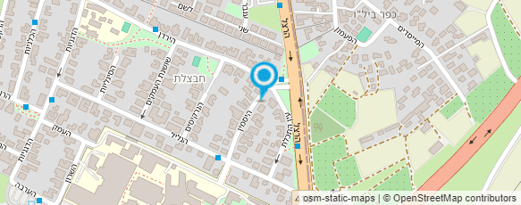 מפת הגעה אל יוסי שר שיטת אלכסנדר מדריך בכיר