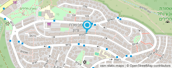 מפת הגעה אל בית על הסלע