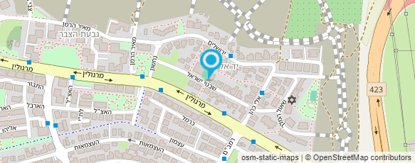 מפת הגעה אל אלירז שיפוצים