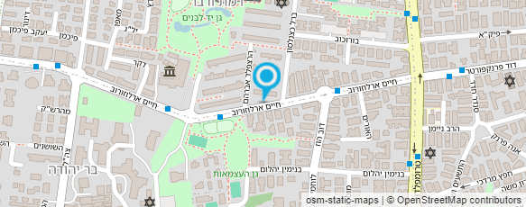 מפת הגעה אל בית היופי של אילנה מפת הגעה אל בית היופי של אילנה