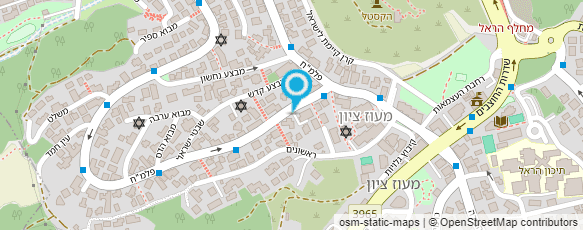 מפת הגעה אל חלי ראובן - שמלות צנועות