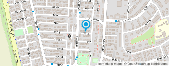 מפת הגעה אל שירותי בריאות כללית