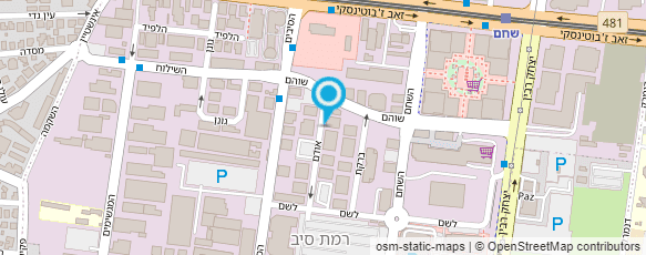 מפת הגעה אל תבוא tavo