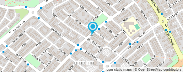 מפת הגעה אל שירותי בריאות כללית