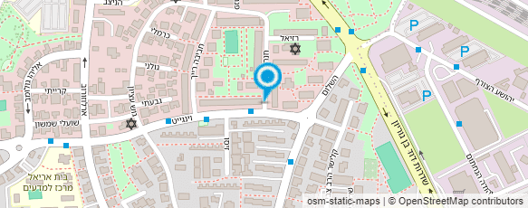 מפת הגעה אל שירותי בריאות כללית